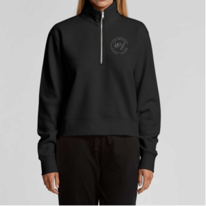 HPY Half Zip Crew (Black)